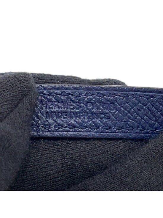 Hermes Belt Maillon Reversible Vert Veronese Blue Saffiano Silver Swift Epsom 70 main image 5